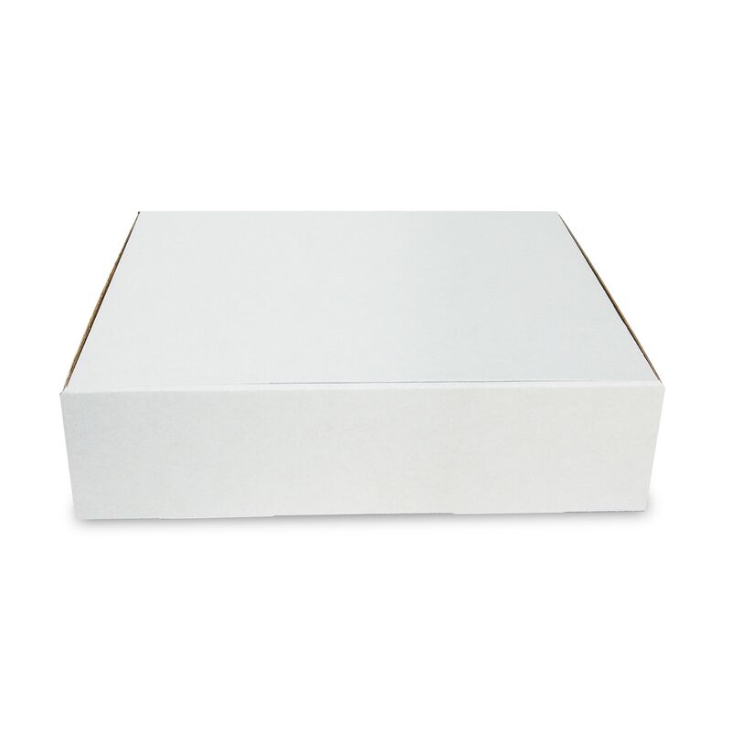 Kleinpaket 303x236x74mm - DHL Versandkarton 30,3x23,6x7,4 cm - OP 8031W weiss